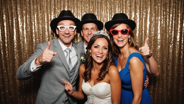 Make your wedding unforgettable with a photo booth rental